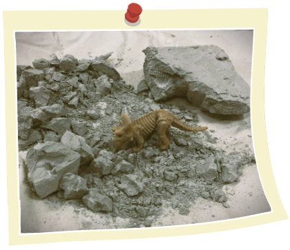 恐竜発掘キット