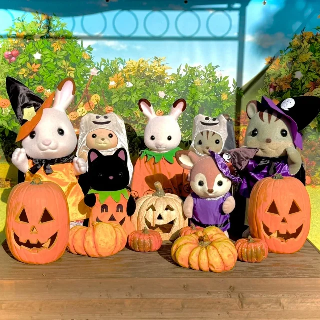【シルバニアパーク】

⭐️🎃11/3(月祝)までは、オータムフェスタ🎃⭐️

フェスタ期間中のシルバニアパークには、ハロウィンの衣装を着た仲間たちがいっぱい✨
秋のシルバニアパークに遊びにいこう！

 #イバライド #茨城 #シルバニアパーク #茨城シルバニアパーク #シルバニアファミリー