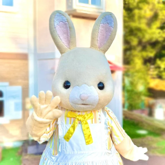 【シルバニアパーク】
⁡
わくわくさつえい会12月のスペシャルゲストは、はなぞのウサギの女の子【ハナ】🌼
12/28（日）までの毎週土日13:30〜、風の丘のステージに遊びにくるよ✨
⁡
 #イバライド #茨城 #シルバニアパーク #茨城シルバニアパーク #シルバニアファミリー